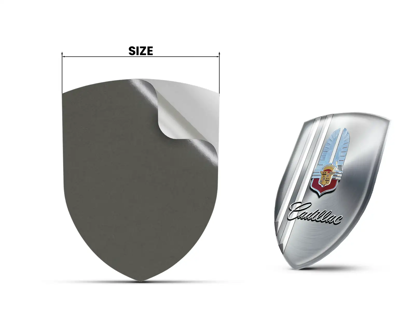 Cadillac Sticker Bombé Moderne Stylé Max Édition Durable